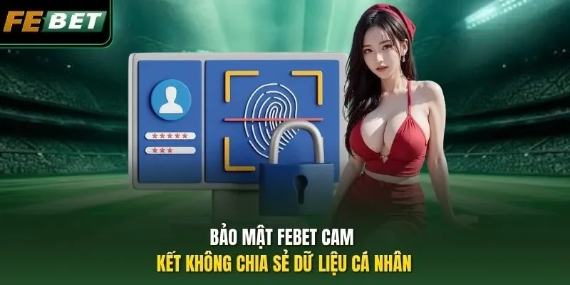 Bảo mật Febet cam kết không chia sẻ dữ liệu cá nhân