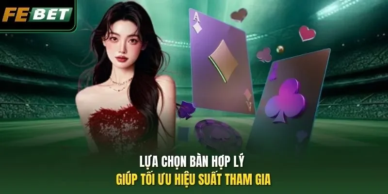 Lựa chọn bàn hợp lý giúp tối ưu hiệu suất tham gia