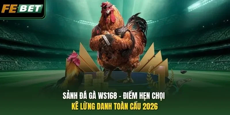 Sảnh Đá Gà WS168 - Điểm Hẹn Chọi Kê Lừng Danh Toàn Cầu 2026